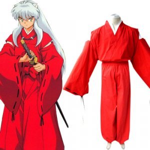 Inuyasha Inu-Yasha Cosplay Costume