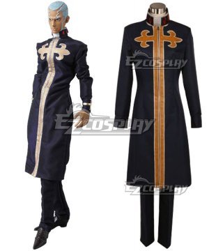 JoJos Bizarre Adventure Enrico Pucci Black Cosplay