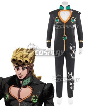 JoJos Bizarre Adventure: Vento Aureo Golden Wind Giorno Giovanna Final Black Cosplay