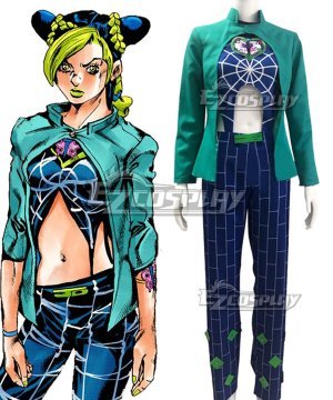 JoJos Bizarre Adventure: Stone Ocean Prison Jolyne Cujoh Cosplay