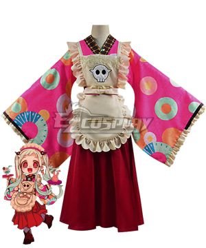 Jibaku Shounen Hanako-kun Nene Yashiro Kimono Maid Dress Cosplay