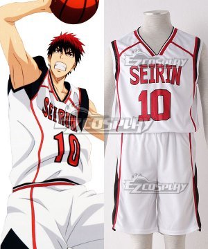 Kurokos Basketball Kuroko no Basuke Seirin 10 Taiga Kagami Cosplay