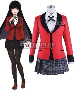 Compulsive Gambler Yumeko Jabami Cosplay  - New Edition