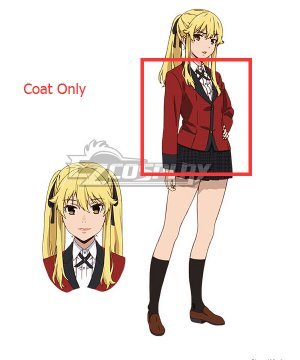 Kakegurui Compulsive Gambler Saotome Meari Cosplay Costume