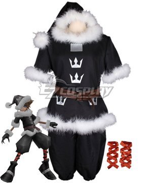 Christmas Sora CT Valor Santa Form Cosplay