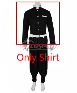 Demon Slayer: Kimetsu No Yaiba Kamado Tanjirou Cosplay Costume - Only Shirt