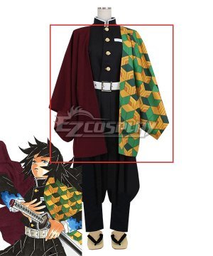  Kimetsu No Yaiba Giyuu Tomioka Cosplay  - Only Coat