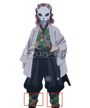  Kimetsu no Yaiba Sabito Cosplay  Only Leg Wear