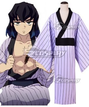 Demon Slayer: Kimetsu No Yaiba Inosuke Hashibira Kimono Cosplay Costume