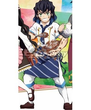  Kimetsu No Yaiba Inosuke Hashibira Kimetsu Cafe Coffee Cosplay