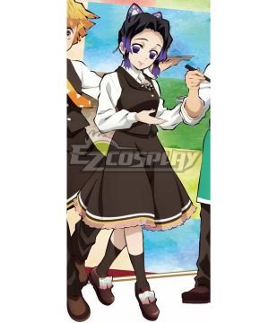  Kimetsu No Yaiba Shinobu Kochou Kimetsu Cafe Coffee Cosplay