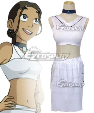 Avatar the Last Airbender Katara Swimsuit Cosplay Costume