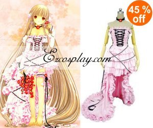 Chii Pink Dress Lolita Cosplay