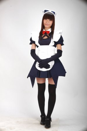 Blue Maid Cosplay