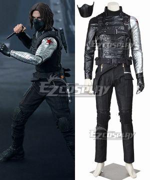 The Winter Soldier James Buchanan Bucky Barnes Cosplay