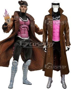 Marvel Uncanny X-Men X Men Gambit Remy Etienne LeBeau Cosplay Costume - Including