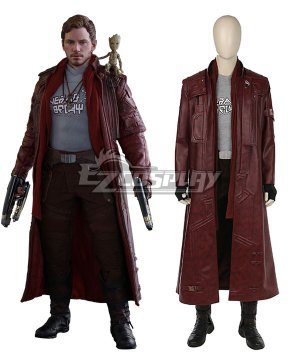 Marvel Guardians of the Galaxy Vol. 2 Star-Lord Peter Jason Quill Cosplay  - No Boots