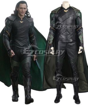 Marvel Thor 3 Ragnarok Loki Cosplay  - No Boots