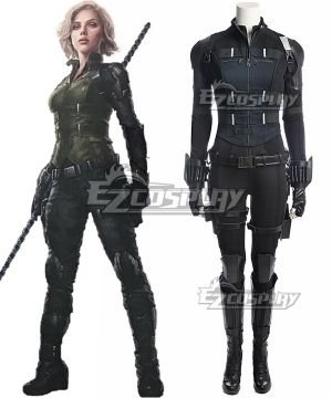 Marvel Avengers: Infinity War Black Widow Natasha Romanoff Cosplay