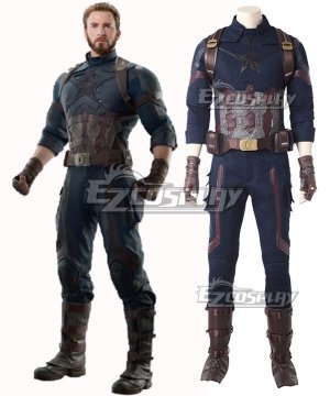 Marvel Avengers 3: Infinity War Captain America Steven Rogers Cosplay