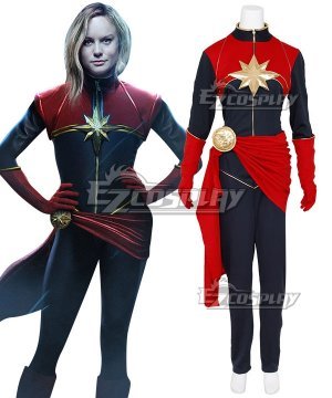 2019 Movie Captain Marvel Carol Danvers Cosplay