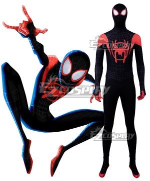 Marvel Spiderman Spider-Man: Into the Spider-Verse Spider-Man SpiderMan Miles Morales Cosplay