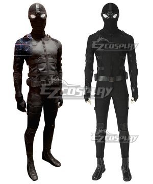 Marvel Video Game PS4 Spider Man Peter Parker Spider-Man Stealth Suit Cosplay