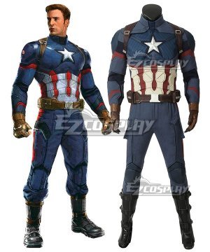 Marvel Avengers: Endgame Steven Rogers Captain America Cosplay