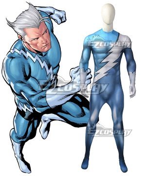 Marvel X-Men Quicksilver Cosplay