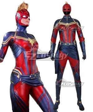 Marvel Avengers 4: Endgame Captain Marvel Carol Danvers Printed Cosplay  New EditioN