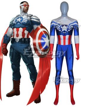 Marvel Comic All-New Captain America Cosplay