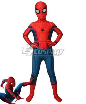 Kids Captain America Civil War Spider-Man Peter Parker Cosplay