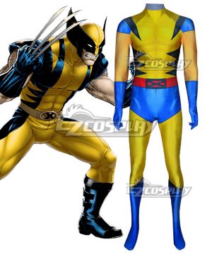 Marvel X-Men Wolverine Jumpsuit Zentai Jumpsuit Cosplay