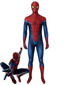 The Amazing Spider Man Spiderman Peter Parker Zentai Jumpsuit Cosplay