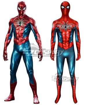 PS4 Marvel Spider-Man Spider man armour-MK IV Zentai Jumpsuit Cosplay