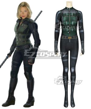 Marvel Avengers: Infinity War Black Widow Natasha Romanoff Zentai Jumpsuit Cosplay