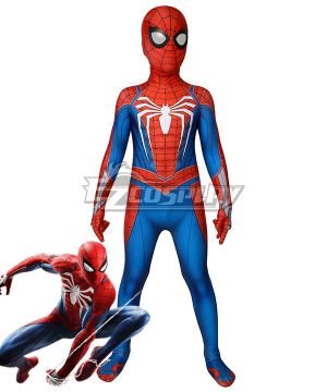 Kids Marvel 2018 PS4 Spider-Man Spiderman Jumpsuit Cosplay