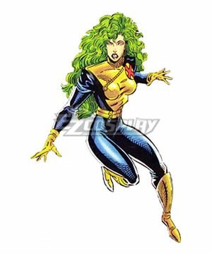 Marvel Comics X-Men Comic Polaris Cosplay