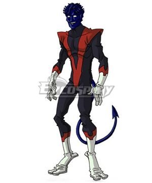 Marvel Comics X-Men Nightcrawler Cosplay