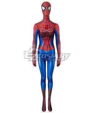 Marvel 2004 Movie Spider-Man 2 Tobey Maguire Female Jumpsuit Cosplay