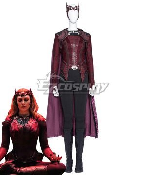 Marvel Doctor Strange in the Multiverse of Madness Wanda Maximoff Witch B Edition Cosplay