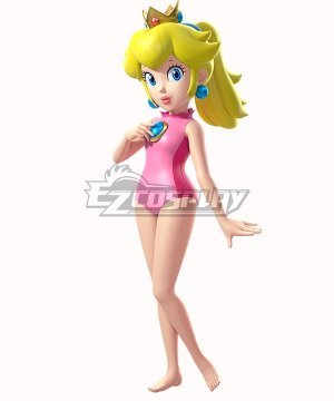 Mario & Sonic at the Rio 2016 Olympic Games Princess Peach Cosplay Costume