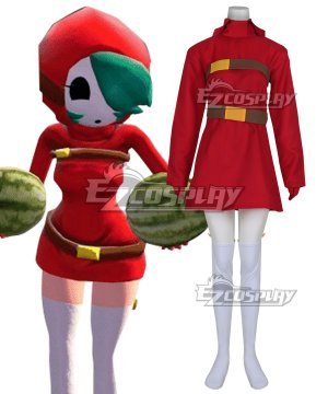 Super Mario Shy Guy Female Halloween Cosplay