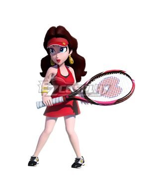 Mario Tennis Aces Pauline Cosplay Costume