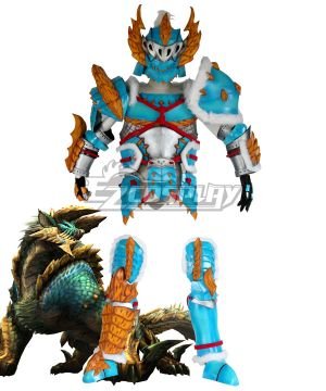 Portable 3rdThunder Wolf Wyvern Zinogre Armor Cosplay