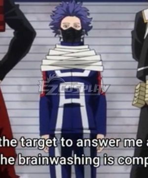 My Hero Academia Hitoshi Shinso Cosplay Costume