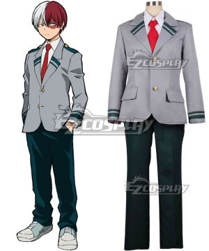 My Hero Academia Boku no Hero Akademia Shoto Todoroki Katsuki Bakugou Akademia Izuku School Uniform Cosplay  - Starter Edition