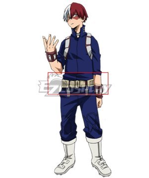 My Hero Academia Boku no Hero Akademia Shoto Todoroki Battle Suit Cosplay  - Only Belt