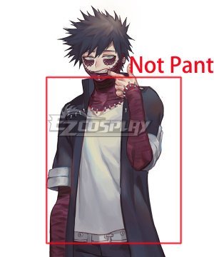 My Hero Academia Boku no Hero Akademia Dabi Cosplay  - Not Pant