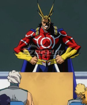 Boku no Hero Akademia All Might Toshinori Yagi Red Cosplay